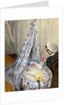 The Cradle-Camille with the Artist's Son Jean, 1867 by Claude Monet