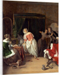 Dutch, The Intruder, c. 1660 by Gabriel Metsu