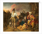 Dutch, The Levite at Gibeah, probably late 1650s by Gerbrand van den Eeckhout