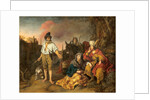 Dutch, The Levite at Gibeah, probably late 1650s by Gerbrand van den Eeckhout