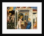 Italian, The Annunciation and Expulsion from Paradise, c. 1435 by Giovanni di Paolo