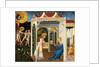 Italian, The Annunciation and Expulsion from Paradise, c. 1435 by Giovanni di Paolo