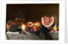Still Life with Fruit and Carafe by Pensionante del Saraceni