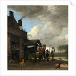 Dutch, A Farrier's Shop, 1648 by Paulus Potter
