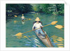 Skiffs, 1877 by Gustave Caillebotte