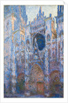 Rouen Cathedral, West Façade, 1894 by Claude Monet