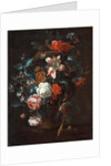 Dutch, Flowers in a Vase, c. 1700 by Philip van Kouwenbergh