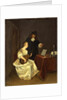 The Music Lesson, c. 1670 by Studio of Gerard ter Borch the Younger