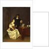 The Music Lesson, c. 1670 by Studio of Gerard ter Borch the Younger