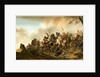 Dutch, Battle Scene by Philips Wouwerman