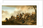 Dutch, Battle Scene by Philips Wouwerman