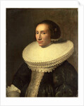 Portrait of a Lady with a Ruff, Dutch, 1638 by Michiel van Miereveld