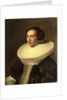 Portrait of a Lady with a Ruff, Dutch, 1638 by Michiel van Miereveld