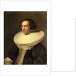 Portrait of a Lady with a Ruff, Dutch, 1638 by Michiel van Miereveld