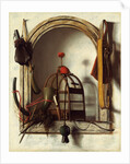 Dutch, Niche with Falconry Gear, probably 1660s by Christoffel Pierson