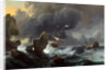 Dutch, Ships in Distress off a Rocky Coast, 1667 by Ludolf Backhuysen