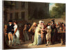 The Card Sharp on the Boulevard, 1806 by Louis-Léopold Boilly