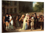 The Card Sharp on the Boulevard, 1806 by Louis-Léopold Boilly