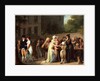 The Card Sharp on the Boulevard, 1806 by Louis-Léopold Boilly