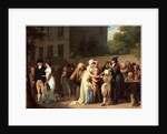 The Card Sharp on the Boulevard, 1806 by Louis-Léopold Boilly