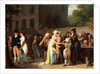 The Card Sharp on the Boulevard, 1806 by Louis-Léopold Boilly