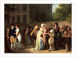 The Card Sharp on the Boulevard, 1806 by Louis-Léopold Boilly