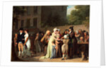The Card Sharp on the Boulevard, 1806 by Louis-Léopold Boilly