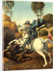 Italian, Saint George and the Dragon, c. 1506 by Raphael