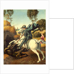 Italian, Saint George and the Dragon, c. 1506 by Raphael