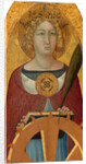 Italian, Saint Catherine of Alexandria, probably c. 1335 by Ugolino Lorenzetti