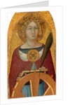 Italian, Saint Catherine of Alexandria, probably c. 1335 by Ugolino Lorenzetti