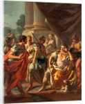 Alexander Condemning False Praise, 1760s by Francesco de Mura