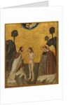 Italian, The Baptism of Christ, probably 1330-1340 by Master of the Life of Saint John the Baptist