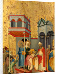 Italian, Joachim and the Beggars, c. 1400 by Andrea di Bartolo