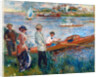 Oarsmen at Chatou, 1879 by Auguste Renoir