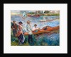 Oarsmen at Chatou, 1879 by Auguste Renoir