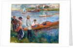 Oarsmen at Chatou, 1879 by Auguste Renoir