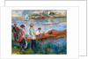 Oarsmen at Chatou, 1879 by Auguste Renoir