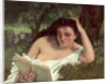 A Young Woman Reading by Gustave Courbet