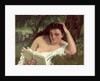A Young Woman Reading by Gustave Courbet