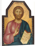 Christ between Saint Peter and Saint James Major middle panel, late 13th century by Follower of Cimabue