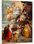The Assumption of the Virgin, probably mid 1620s by Studio of Sir Peter Paul Rubens