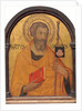 Saint James Major, probably c. 1320 by Workshop of Simone Martini