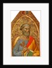 Madonna and Child with Saint Peter and Saint Stephen left panel by Martino di Bartolomeo di Biagio