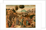 The Raising of Lazarus by Benozzo Gozzoli