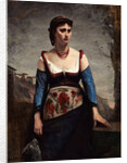 Agostina, 1866 by Jean-Baptiste-Camille Corot