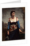 Agostina, 1866 by Jean-Baptiste-Camille Corot