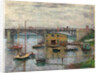 Bridge at Argenteuil on a Gray Day, c. 1876 by Claude Monet