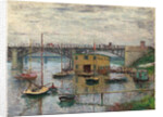 Bridge at Argenteuil on a Gray Day, c. 1876 by Claude Monet