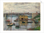 Bridge at Argenteuil on a Gray Day, c. 1876 by Claude Monet